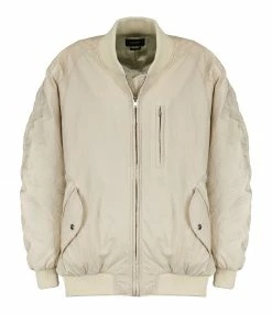 Coupon 🔔 ISABEL MARANT Veste Kayama Bomber Coton Écru ⌛