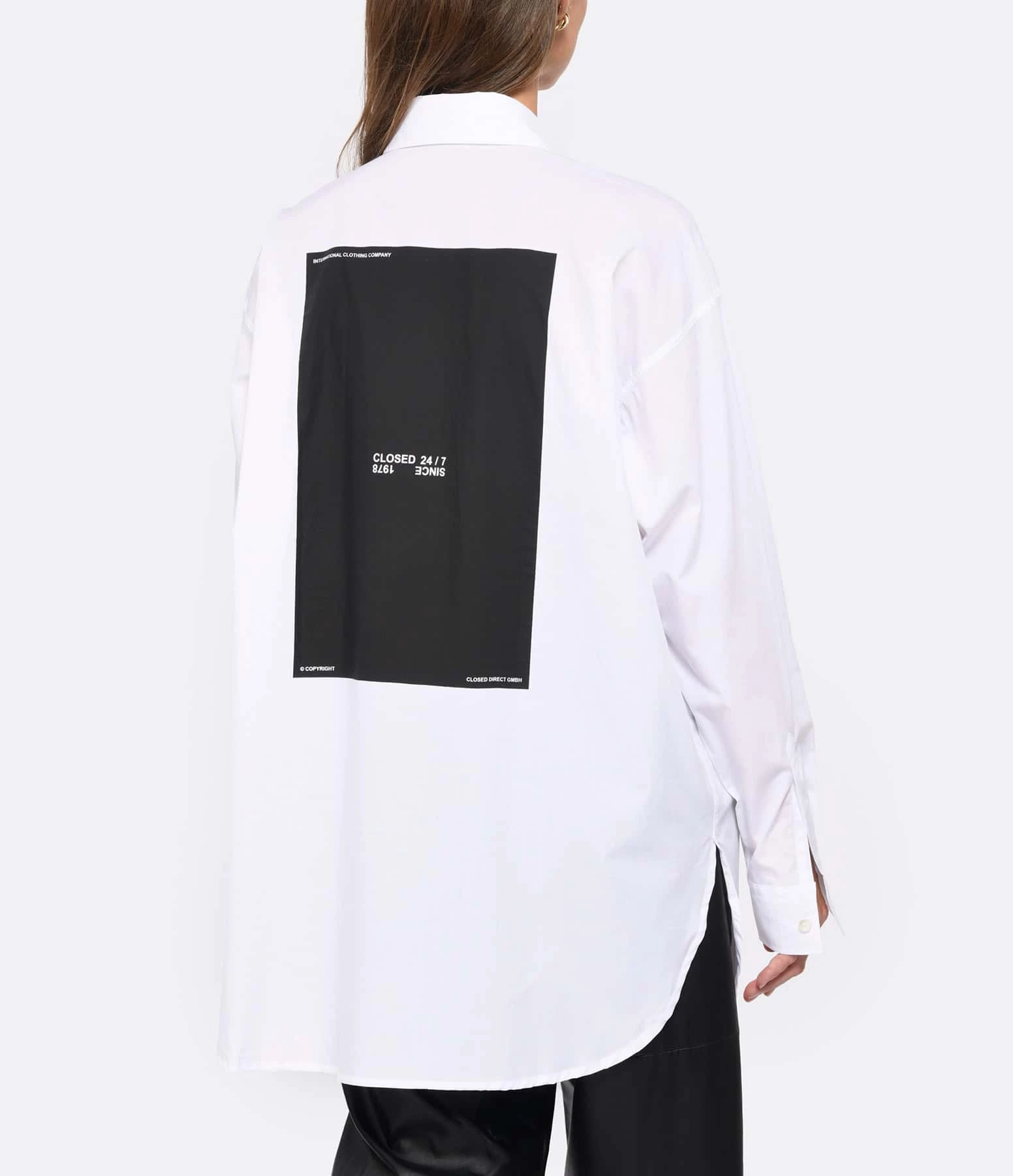 Tout neuf ⭐ CLOSED Chemise Coton Blanc 🔥 3 Tout neuf ⭐ CLOSED Chemise Coton Blanc 🔥 – Image 3