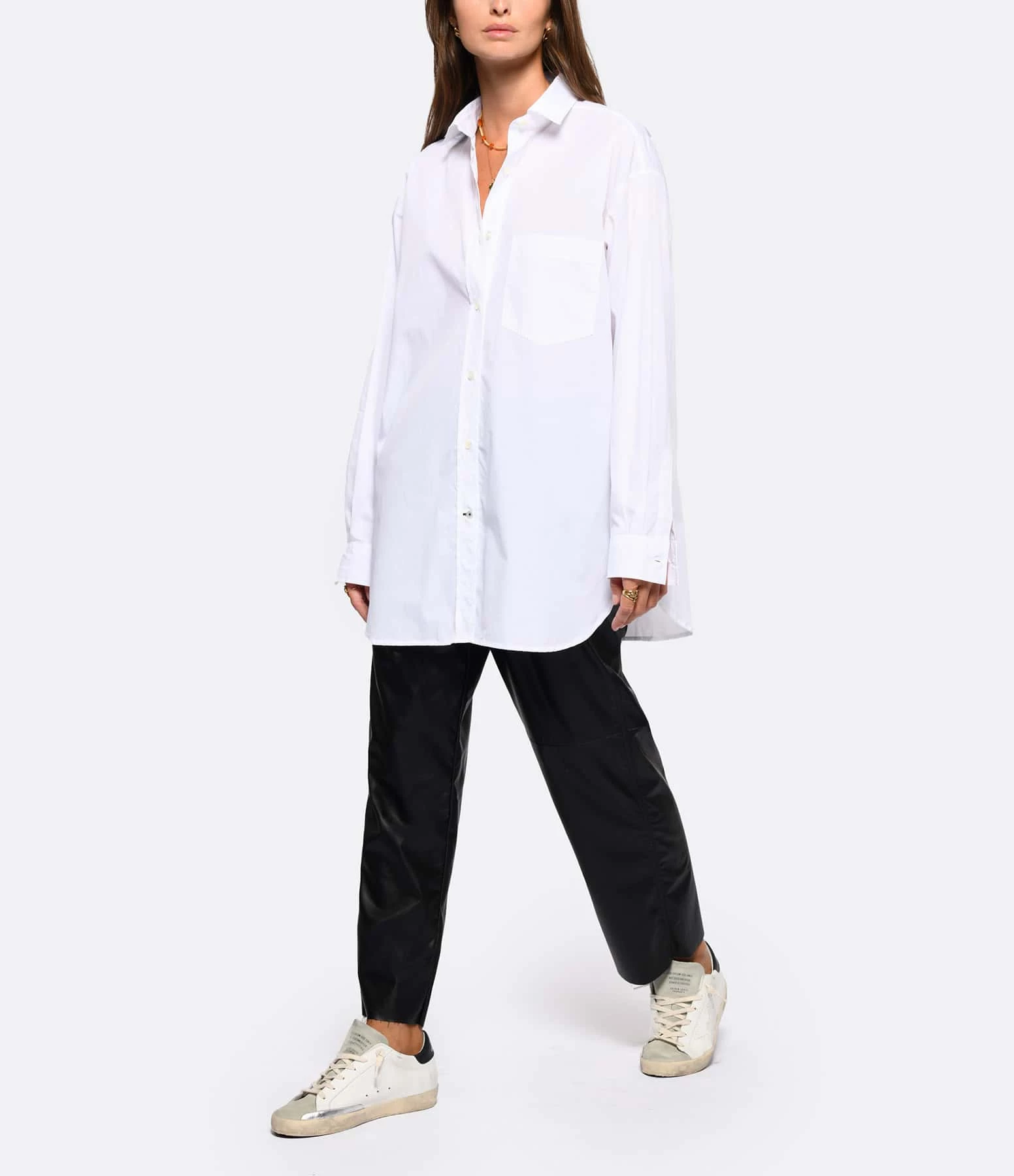 Tout neuf ⭐ CLOSED Chemise Coton Blanc 🔥 4 Tout neuf ⭐ CLOSED Chemise Coton Blanc 🔥 – Image 4