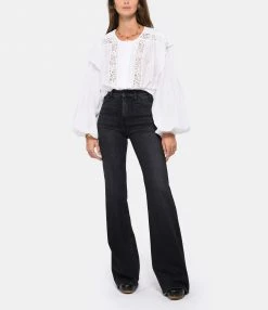 Grosses soldes 😉 ISABEL MARANT ÉTOILE Blouse Georgina Coton Blanc ⌛ -BOUTIQUE MARGAUX LONNBERG unnamed file 1597