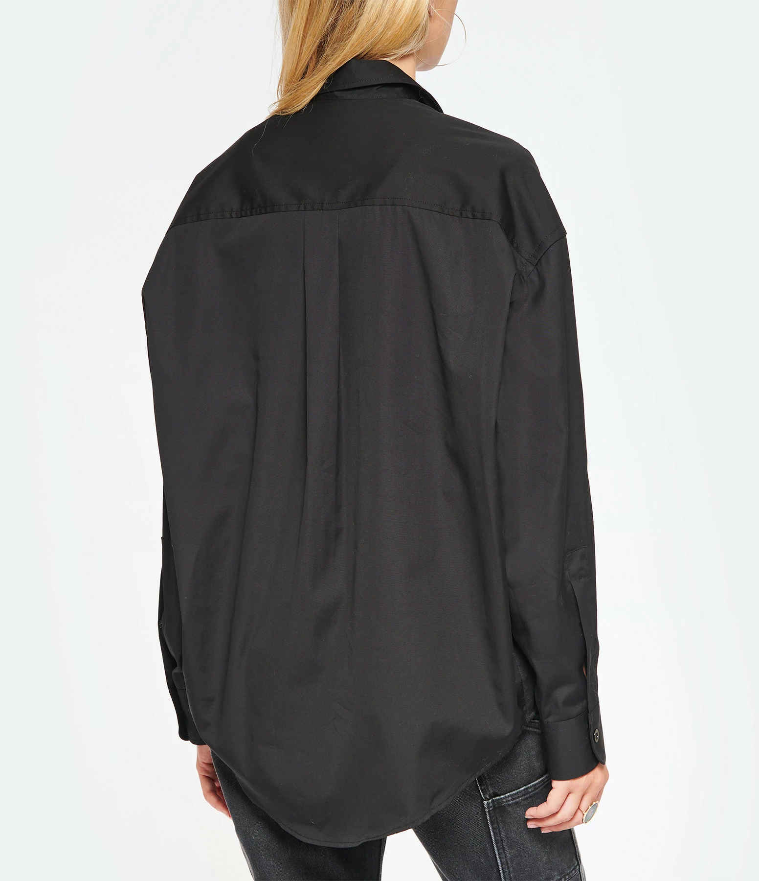 Budget 🤩 AMI PARIS Chemise Unisexe Coton Noir ✨ 5 Budget 🤩 AMI PARIS Chemise Unisexe Coton Noir ✨ – Image 5