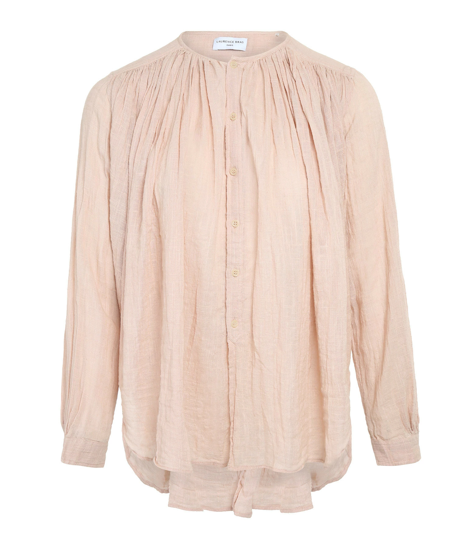 Acheter 👍 LAURENCE BRAS Blouse Cigar Coton Rose 🌟 1 Acheter 👍 LAURENCE BRAS Blouse Cigar Coton Rose 🌟