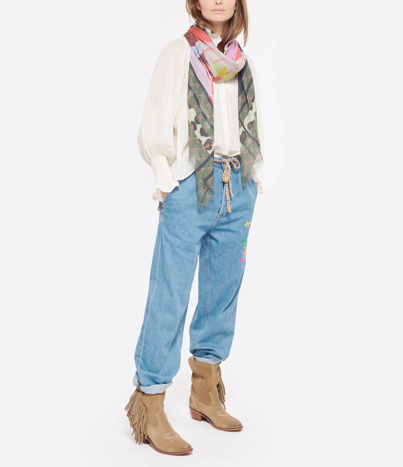 Meilleur prix ✔️ ANTIK BATIK Chemise Anahi Coton Crème 😉 5 Meilleur prix ✔️ ANTIK BATIK Chemise Anahi Coton Crème 😉 – Image 5