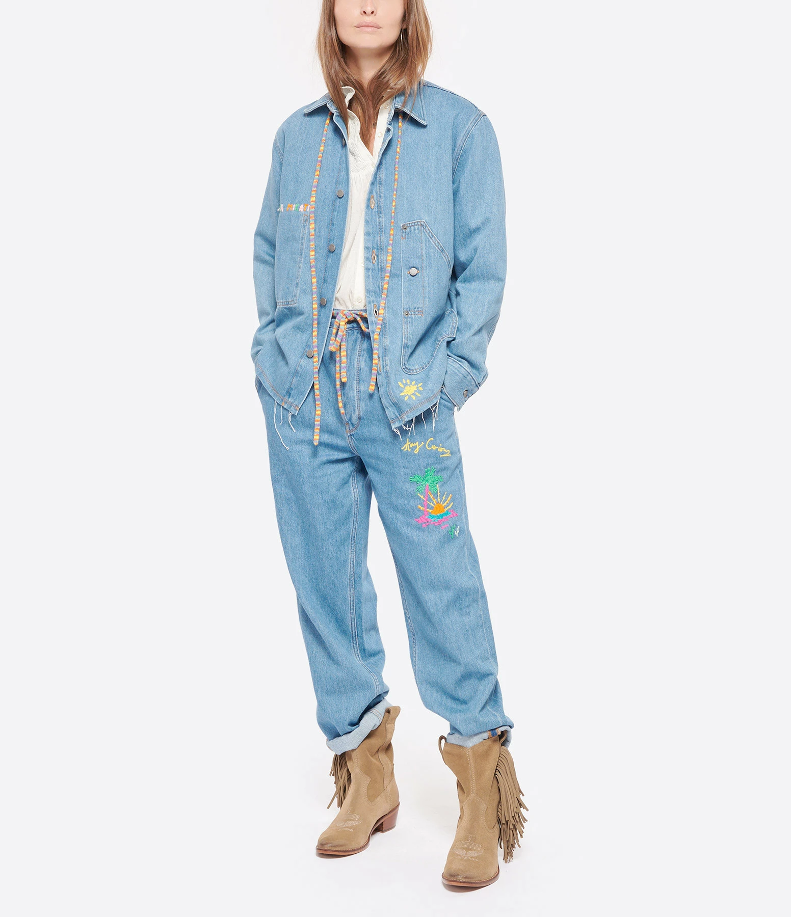 Meilleur prix ✔️ ANTIK BATIK Chemise Anahi Coton Crème 😉 6 Meilleur prix ✔️ ANTIK BATIK Chemise Anahi Coton Crème 😉 – Image 6