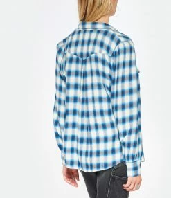 Meilleur prix 🔔 RAILS Chemise Ada Ivory Navy Turquoise ✨ -BOUTIQUE MARGAUX LONNBERG unnamed file 1671