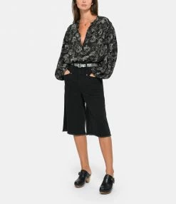 Bon marché ???? ISABEL MARANT Blouse Brunille Soie Noir ???? -BOUTIQUE MARGAUX LONNBERG unnamed file 1676