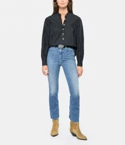Le moins cher 🛒 CHARLIE JOE Blouse Diego Coton Bleu Navy 😍 -BOUTIQUE MARGAUX LONNBERG unnamed file 1703