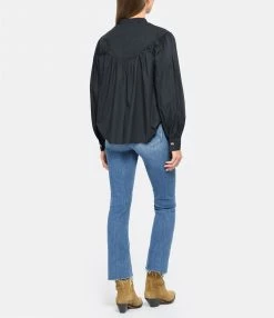 Le moins cher 🛒 CHARLIE JOE Blouse Diego Coton Bleu Navy 😍 -BOUTIQUE MARGAUX LONNBERG unnamed file 1704