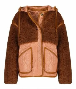 Le moins cher ⌛ FORTE_FORTE Veste Bomber Orange Fuego 💯