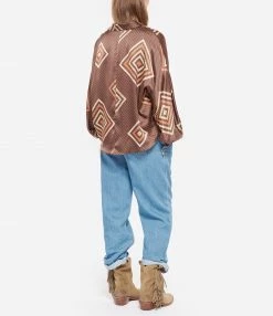 Vente flash 🌟 MOMONI Chemise Salice Soie Marron 🧨 -BOUTIQUE MARGAUX LONNBERG unnamed file 1758