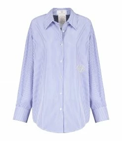 Les meilleures critiques de ⭐ LES FÉLICITÉS Chemise Félicy Rayée Bleu 💯