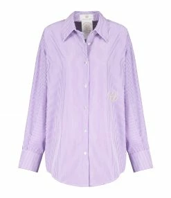 Remise 🌟 LES FÉLICITÉS Chemise Félicy Rayée Parme 🎁