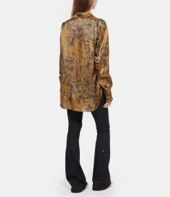 Vente flash ✔️ GOLDEN GOOSE Chemise Journey Marron Bleu ???? -BOUTIQUE MARGAUX LONNBERG unnamed file 1798