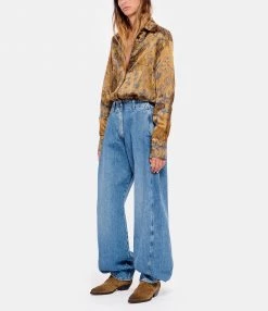 Vente flash ✔️ GOLDEN GOOSE Chemise Journey Marron Bleu ???? -BOUTIQUE MARGAUX LONNBERG unnamed file 1799