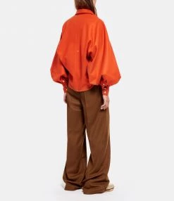 Budget 🥰 MADE IN TOMBOY Chemise Claire Laine Orange ✔️ -BOUTIQUE MARGAUX LONNBERG unnamed file 1806