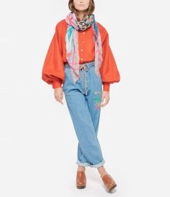 Budget 🥰 MADE IN TOMBOY Chemise Claire Laine Orange ✔️ -BOUTIQUE MARGAUX LONNBERG unnamed file 1808