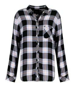 Tout neuf 🥰 RAILS Chemise Hunter Noir Blanc 🛒