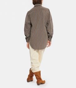 Remise ❤️ LAURENCE BRAS Chemise Balance Coton Marron 🎉 -BOUTIQUE MARGAUX LONNBERG unnamed file 1849