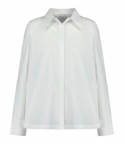 Offres 🎁 HANA SAN Chemise Fiona Coton Blanc Optique ⭐
