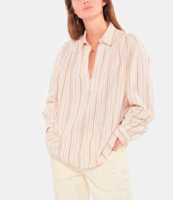 Coupon 👍 VANESSA BRUNO Blouse Vega Coton Écru 😍 -BOUTIQUE MARGAUX LONNBERG unnamed file 1891