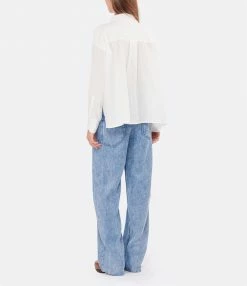 Offres ⌛ MII Chemise Greta Coton Broderie Cézanne Blanc 💯 -BOUTIQUE MARGAUX LONNBERG unnamed file 1924