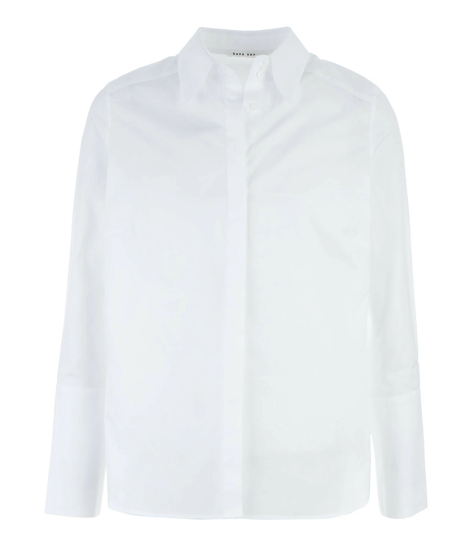 Nouveau 🧨 HANA SAN Chemise Fedora Coton Blanc Optique 💯 1 Nouveau 🧨 HANA SAN Chemise Fedora Coton Blanc Optique 💯