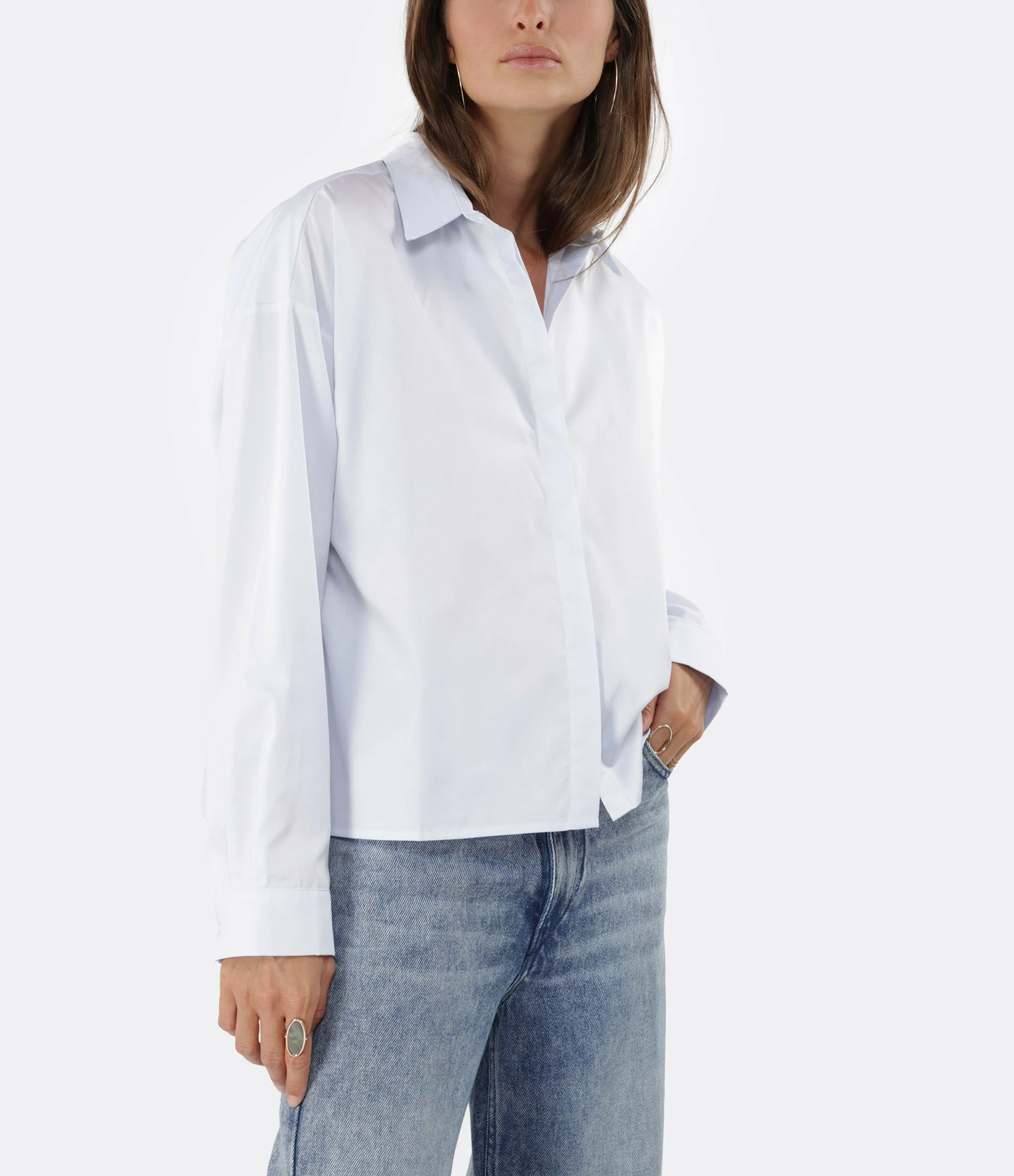 Tout neuf ⌛ ANDREA LEV Chemise Tess Bleu Ciel ⌛ 3 Tout neuf ⌛ ANDREA LEV Chemise Tess Bleu Ciel ⌛ – Image 3