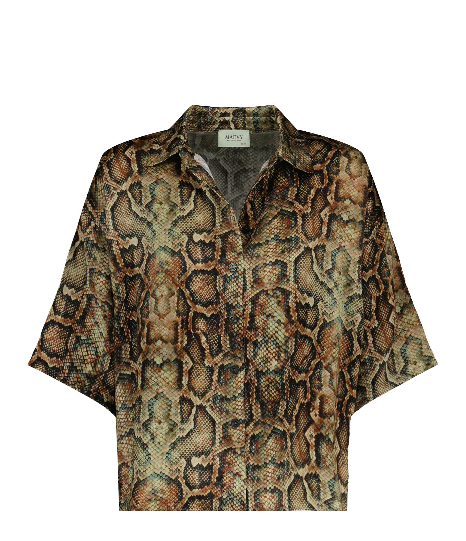 Sortie 😀 MAEVY MOUVEMENT LIBRE Chemise Trèfleprint Serpent 😍 1 Sortie 😀 MAEVY MOUVEMENT LIBRE Chemise Trèfleprint Serpent 😍