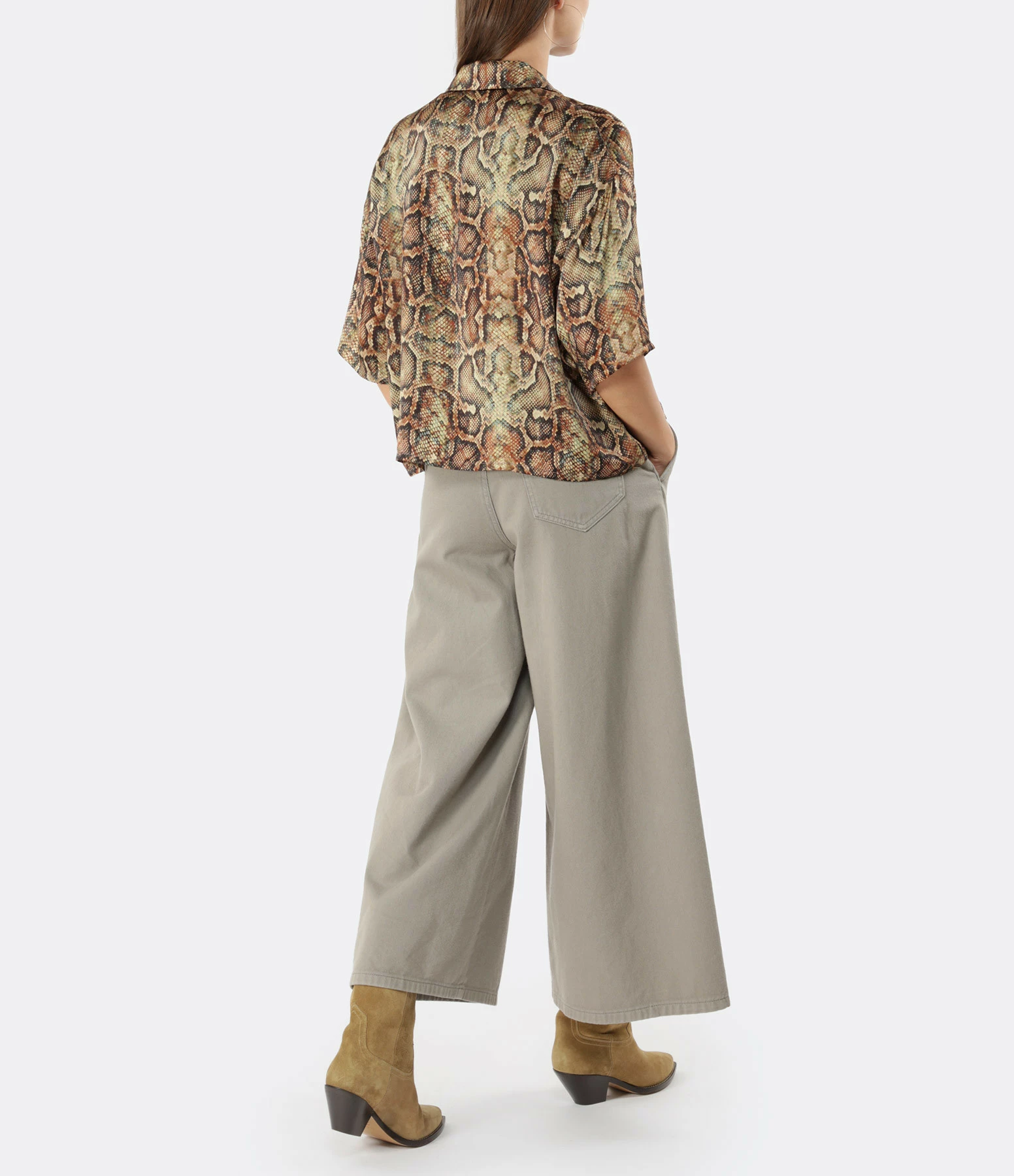 Sortie 😀 MAEVY MOUVEMENT LIBRE Chemise Trèfleprint Serpent 😍 5 Sortie 😀 MAEVY MOUVEMENT LIBRE Chemise Trèfleprint Serpent 😍 – Image 5