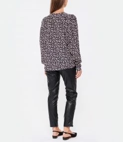 Meilleure vente ⭐ ISABEL MARANT ÉTOILE Blouse Amirya Noir Écru 😍 -BOUTIQUE MARGAUX LONNBERG unnamed file 1975