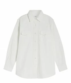 Vente flash ⭐ CLOSED Chemise Oversized Coton Blanc 🛒