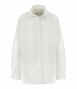 Offres ❤️ VANESSA BRUNO Chemise Helianne Coton Blanc 🎁