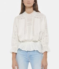 De gros 🛒 VANESSA BRUNO Blouse Viva Coton Blanc 🤩 -BOUTIQUE MARGAUX LONNBERG unnamed file 2007