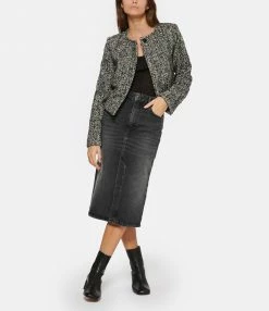 Budget ✔️ AMI PARIS Veste Laine Vierge Noir Écru 🤩 -BOUTIQUE MARGAUX LONNBERG unnamed file 201