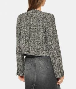 Budget ✔️ AMI PARIS Veste Laine Vierge Noir Écru 🤩 -BOUTIQUE MARGAUX LONNBERG unnamed file 202