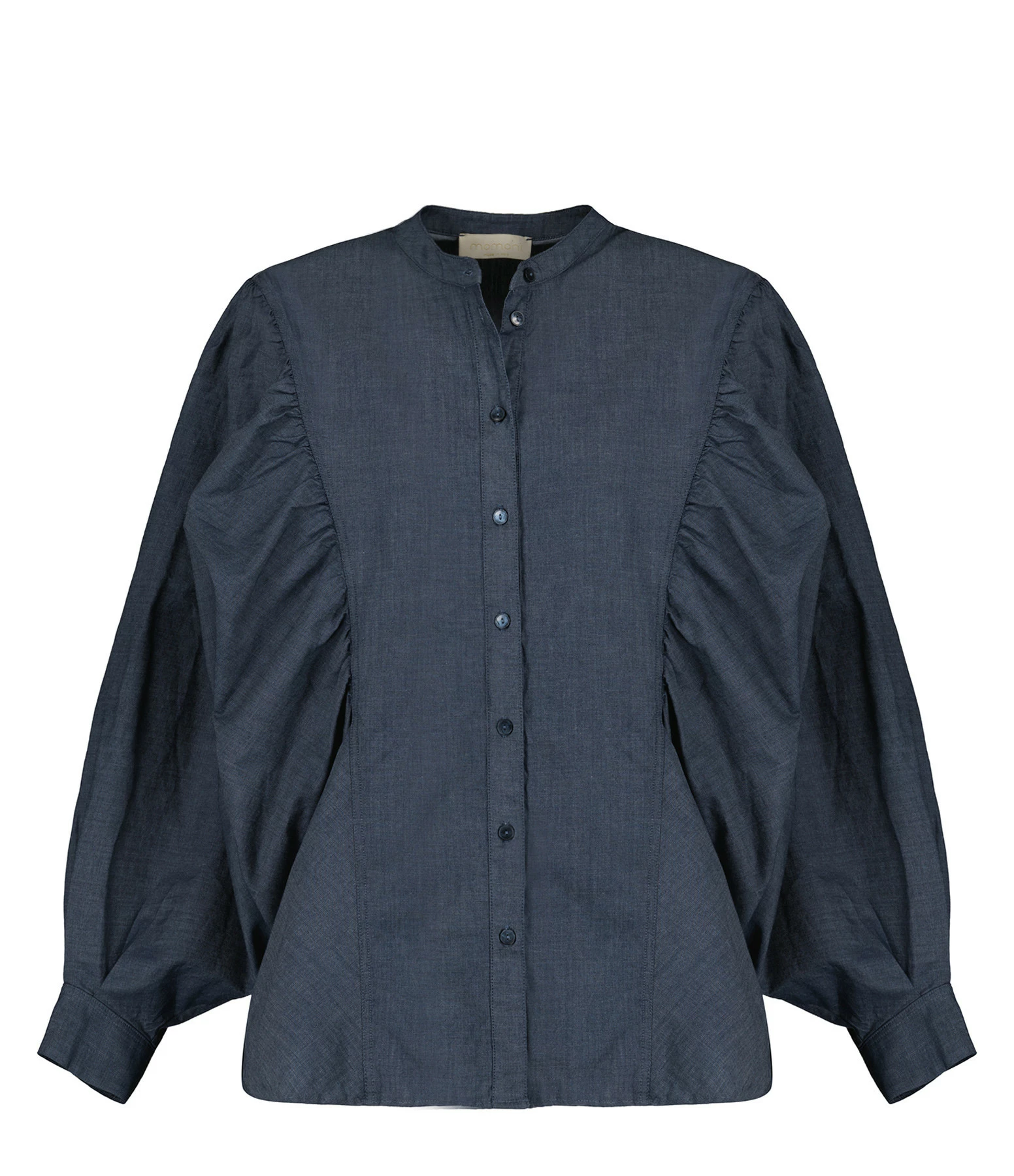 Promo 🌟 MOMONI Chemise Betulla Coton Bleu 🎉 1 Promo 🌟 MOMONI Chemise Betulla Coton Bleu 🎉