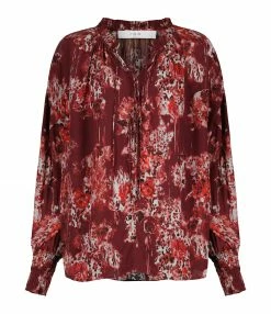 Les meilleures critiques de ✨ IRO Blouse Analin Imprimé Bordeaux 🌟