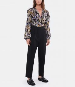 De gros 🔔 IRO Blouse Dena Soie Noir Violet 🤩 -BOUTIQUE MARGAUX LONNBERG unnamed file 2098 scaled