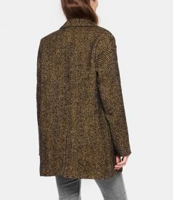 Meilleure affaire ❤️ VANESSA BRUNO Veste Blazer Marc Laine Noir Caramel ✔️ -BOUTIQUE MARGAUX LONNBERG unnamed file 21