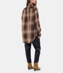 De gros 🧨 MM6 MAISON MARGIELA Chemise Longue Carreaux Marron 🧨 -BOUTIQUE MARGAUX LONNBERG unnamed file 2108 scaled