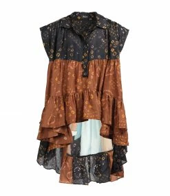 Bon marché 🧨 MES DEMOISELLES Blouse Dechen Soie Ocre 👍