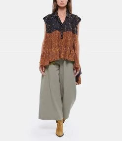 Bon marché 🧨 MES DEMOISELLES Blouse Dechen Soie Ocre 👍 -BOUTIQUE MARGAUX LONNBERG unnamed file 2117 scaled