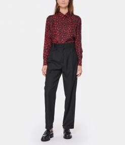 Tout neuf 💯 AMI PARIS Chemise Soie Cœurs Noir Rouge 😀 -BOUTIQUE MARGAUX LONNBERG unnamed file 2123