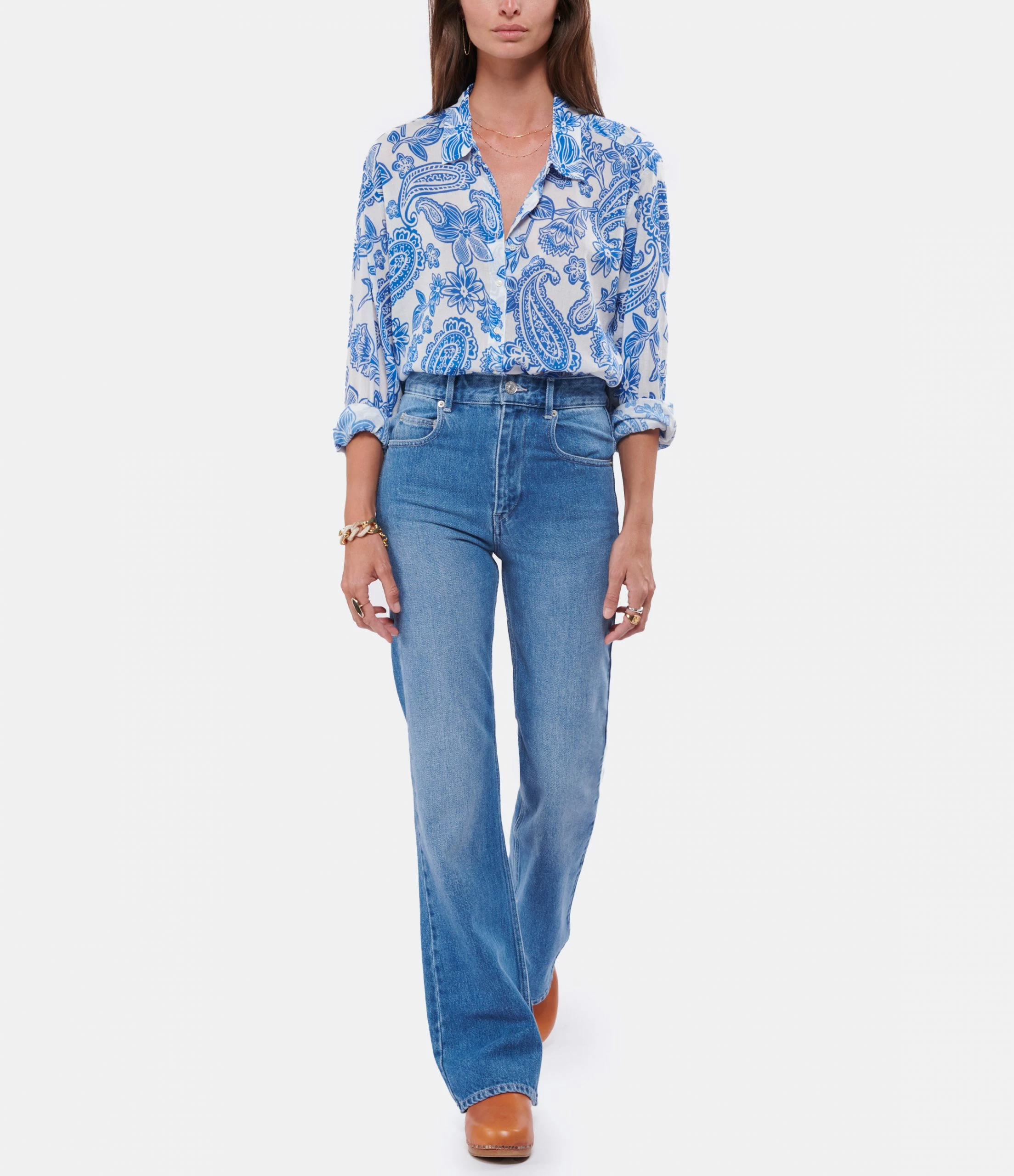 Offres 🎉 XIRENA Chemise Beau Coton Santorini Bleu ⭐ 4 Offres 🎉 XIRENA Chemise Beau Coton Santorini Bleu ⭐ – Image 4