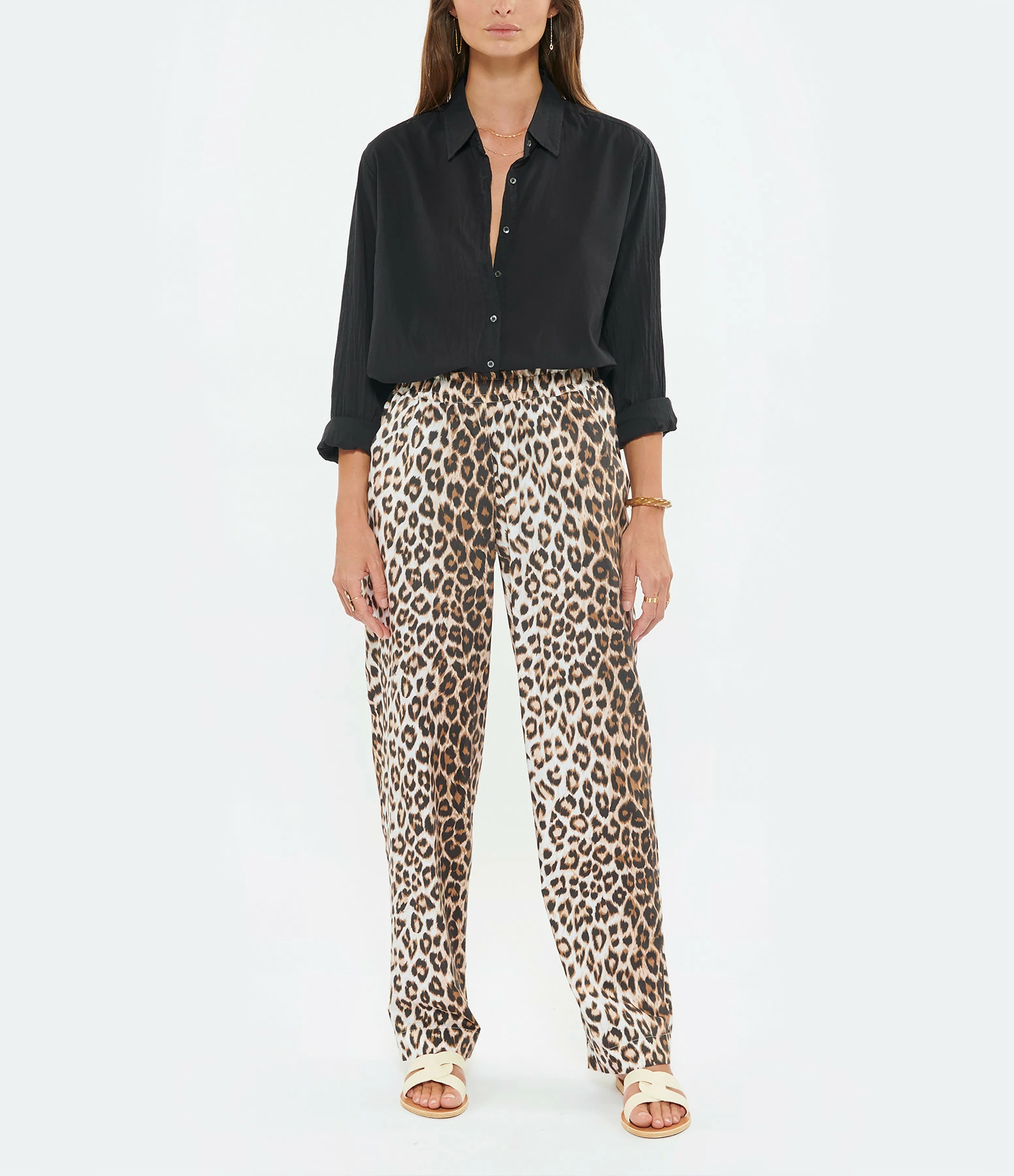 Promo 👍 XIRENA Chemise Beau Coton Noir 👍 4 Promo 👍 XIRENA Chemise Beau Coton Noir 👍 – Image 4