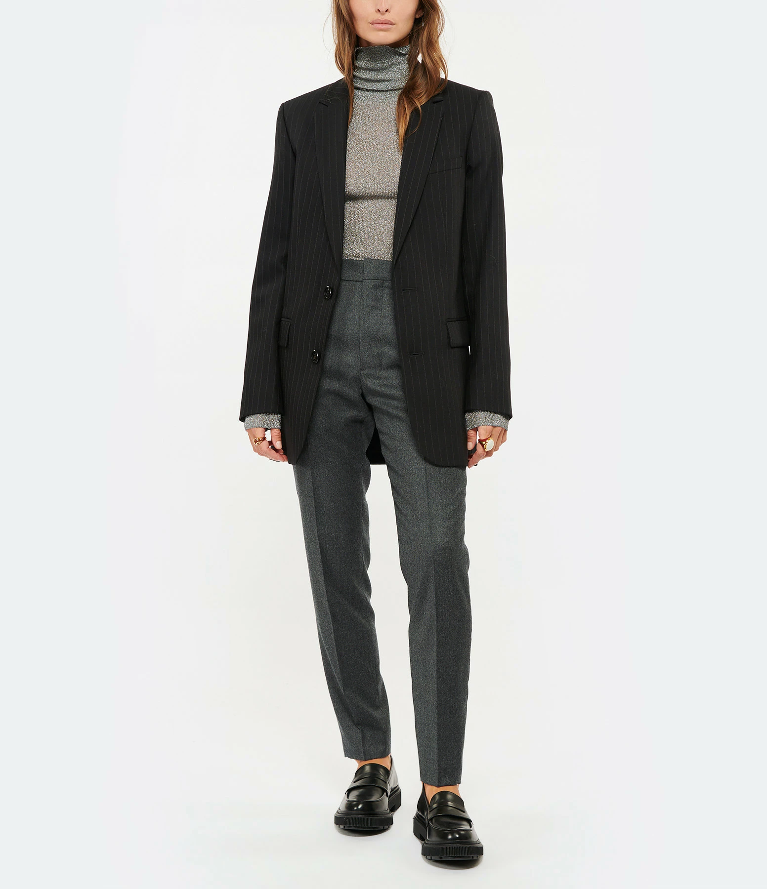 Offres ???? AMI PARIS Veste Blazer Unisexe Laine Vierge Noir ???? 4 Offres ???? AMI PARIS Veste Blazer Unisexe Laine Vierge Noir ???? – Image 4