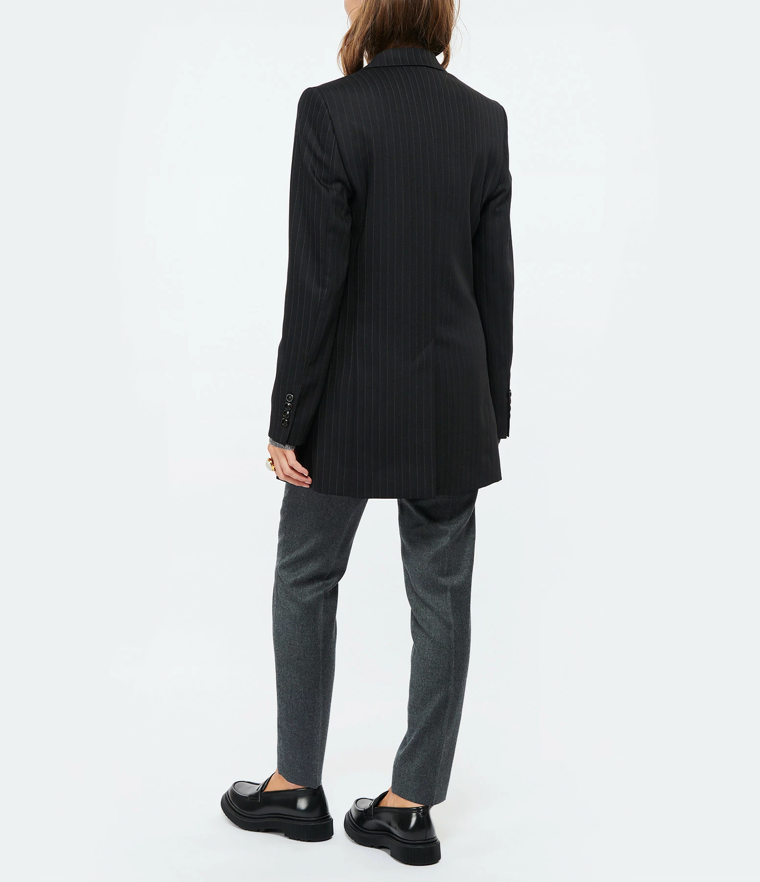 Offres ???? AMI PARIS Veste Blazer Unisexe Laine Vierge Noir ???? 5 Offres ???? AMI PARIS Veste Blazer Unisexe Laine Vierge Noir ???? – Image 5