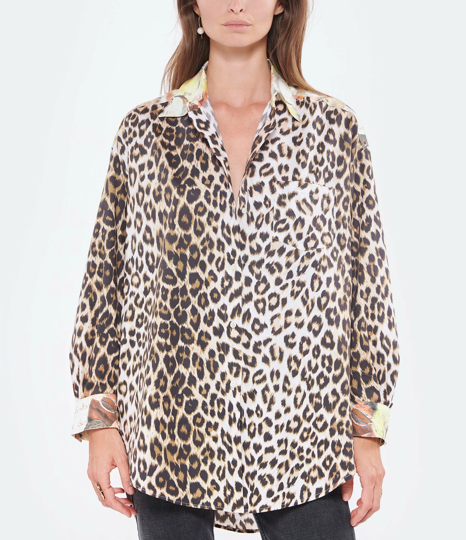 Budget 💯 LA PRESTIC OUISTON Chemise Big Coton Léopard 🔔 3 Budget 💯 LA PRESTIC OUISTON Chemise Big Coton Léopard 🔔 – Image 3