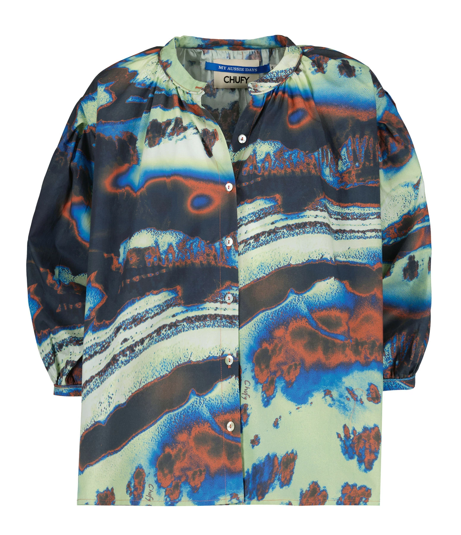 Offres 🥰 CHUFY Chemise Nora Coton Multicolore 😀 1 Offres 🥰 CHUFY Chemise Nora Coton Multicolore 😀