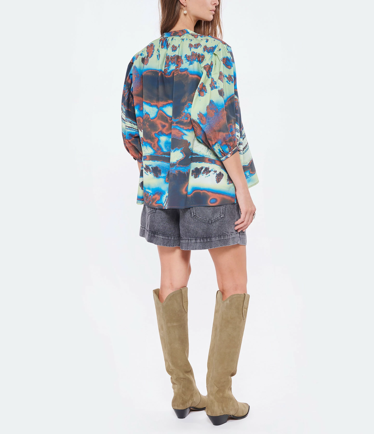 Offres 🥰 CHUFY Chemise Nora Coton Multicolore 😀 5 Offres 🥰 CHUFY Chemise Nora Coton Multicolore 😀 – Image 5